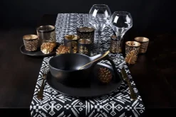 Kom 15 cm met greep Black