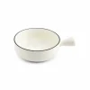 Kom met handvat 15 cm Wit Nero