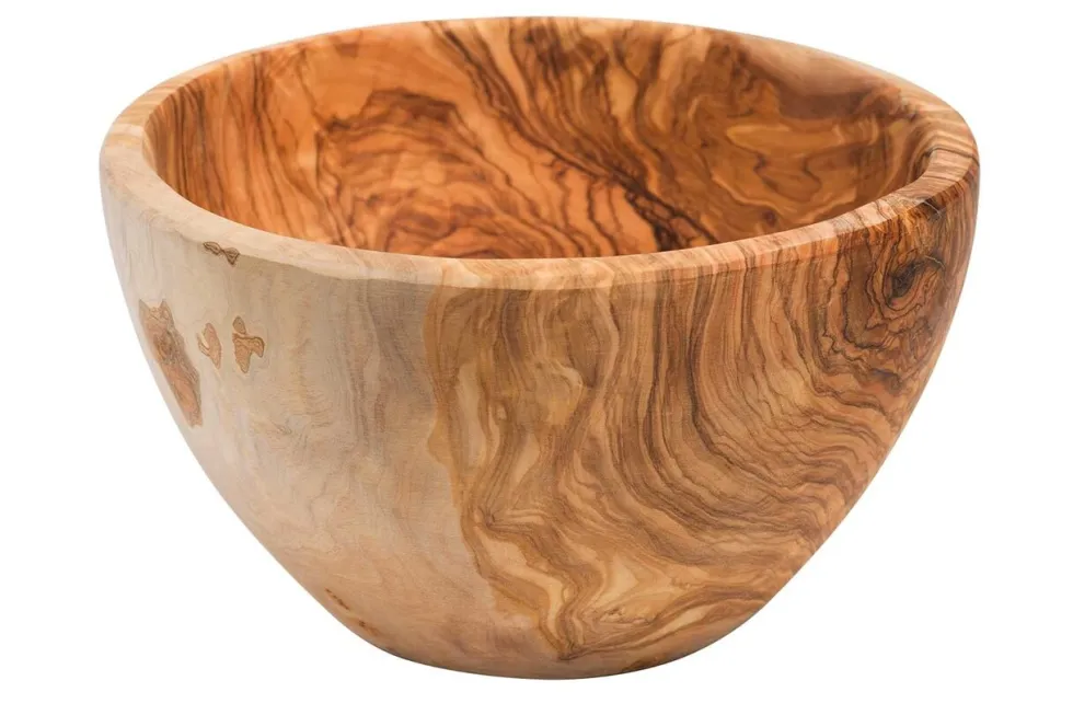 Kom olijfhout 22cm