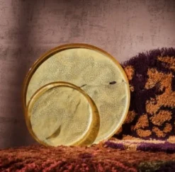 Kom 19,5 x 4,5 cm Gold Folia