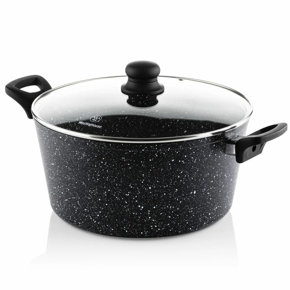 Kookpan 28 cm Black Marble Westinghouse