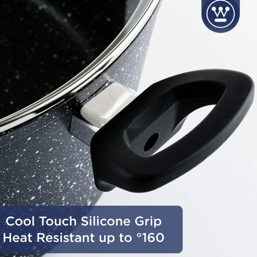 Kookpan 28 cm Black Marble Westinghouse