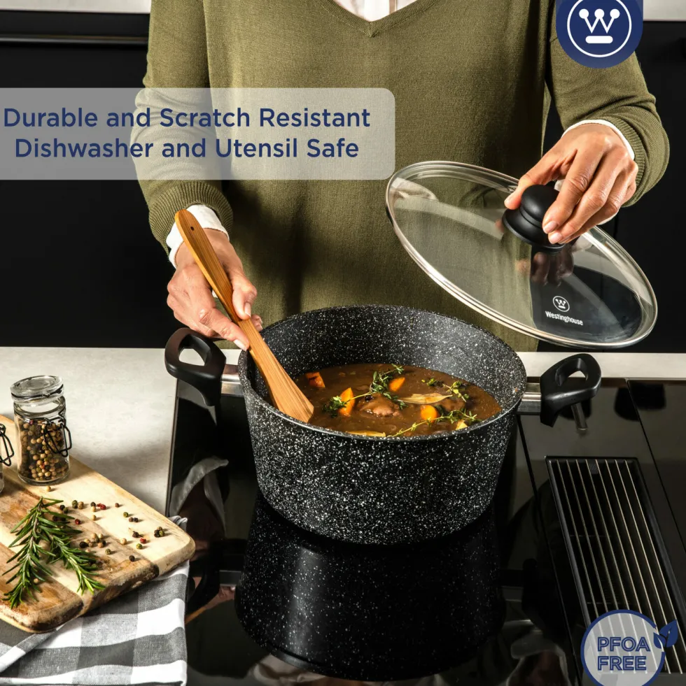 Kookpan 24 cm Black Marble Westinghouse
