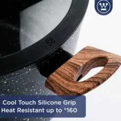 Kookpan 28 cm Black Marble Wood Westinghouse