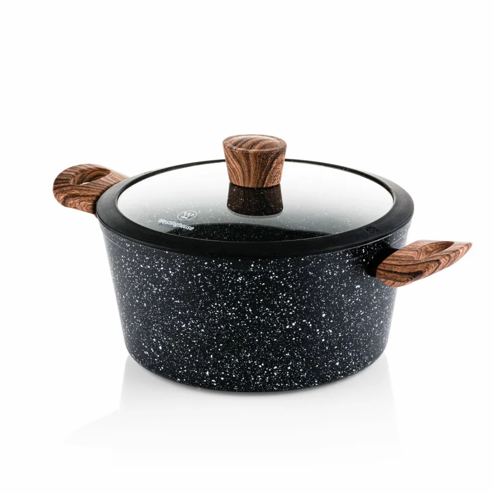 Kookpan 24 cm Black Marble Wood Westinghouse