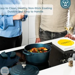 Kookpan 28 cm Blauw Performance Series Inductie Westinghouse