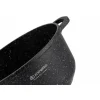 Kookpan Keramische Coating 24 cm Zwart-Zilver Edënbërg Stonetec Line