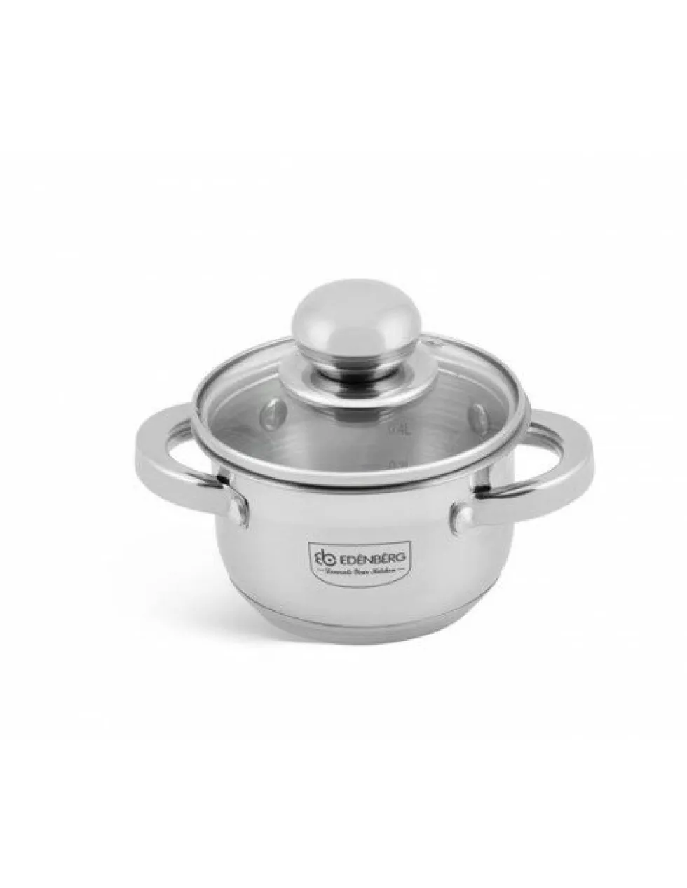 Kookpan RVS 12 cm Zilver Edënbërg Classic Line