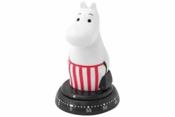 Kookwekker Nijlpaard Moomin Mom Wit