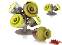 Kruiden- en specerijen dispenser set van 6