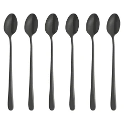Longdrink lepels set van 6 Austin Vintage zwart Amefa