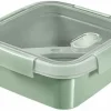 Lunchbox met bestek en bakje Smart to go eco groen 0,9 L Curver