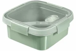 Lunchbox met bestek en bakje Smart to go eco groen 0,9 L Curver