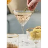 Martiniglas 22 cl Elysia gouden rand