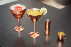 Martini glas 35cl Koper RVS