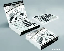 Messenset marble 25-delig in luxe geschenkdoos