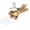 Mini lepeltjes bamboe set van 6
