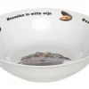 Mosselbord Met Tekst 23 x 6,5 cm