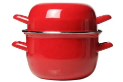 Mosselpan rood 1,2kg - 18 cm