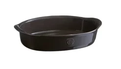 Ovenschaal 35 x 22,5 cm ovaal Emile Henry Fusain