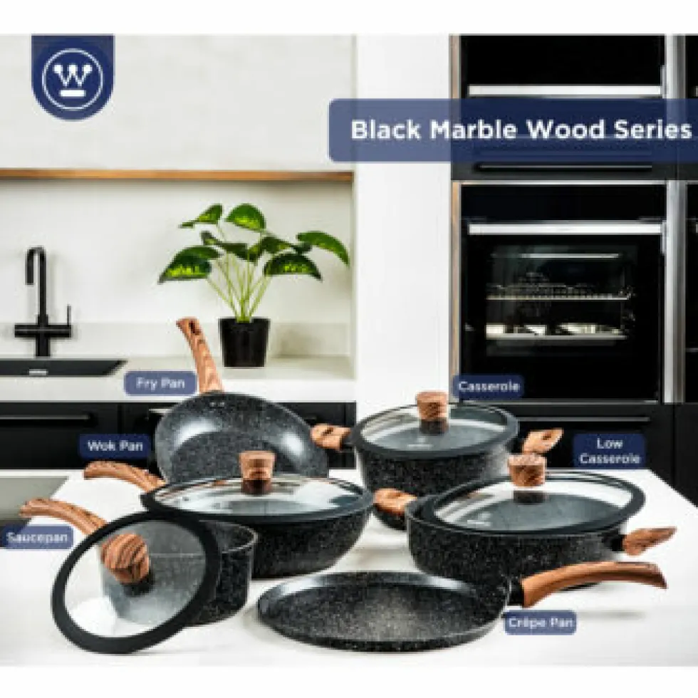 Pannenkoekenpan 28 cm Black Marble Wood Westinghouse