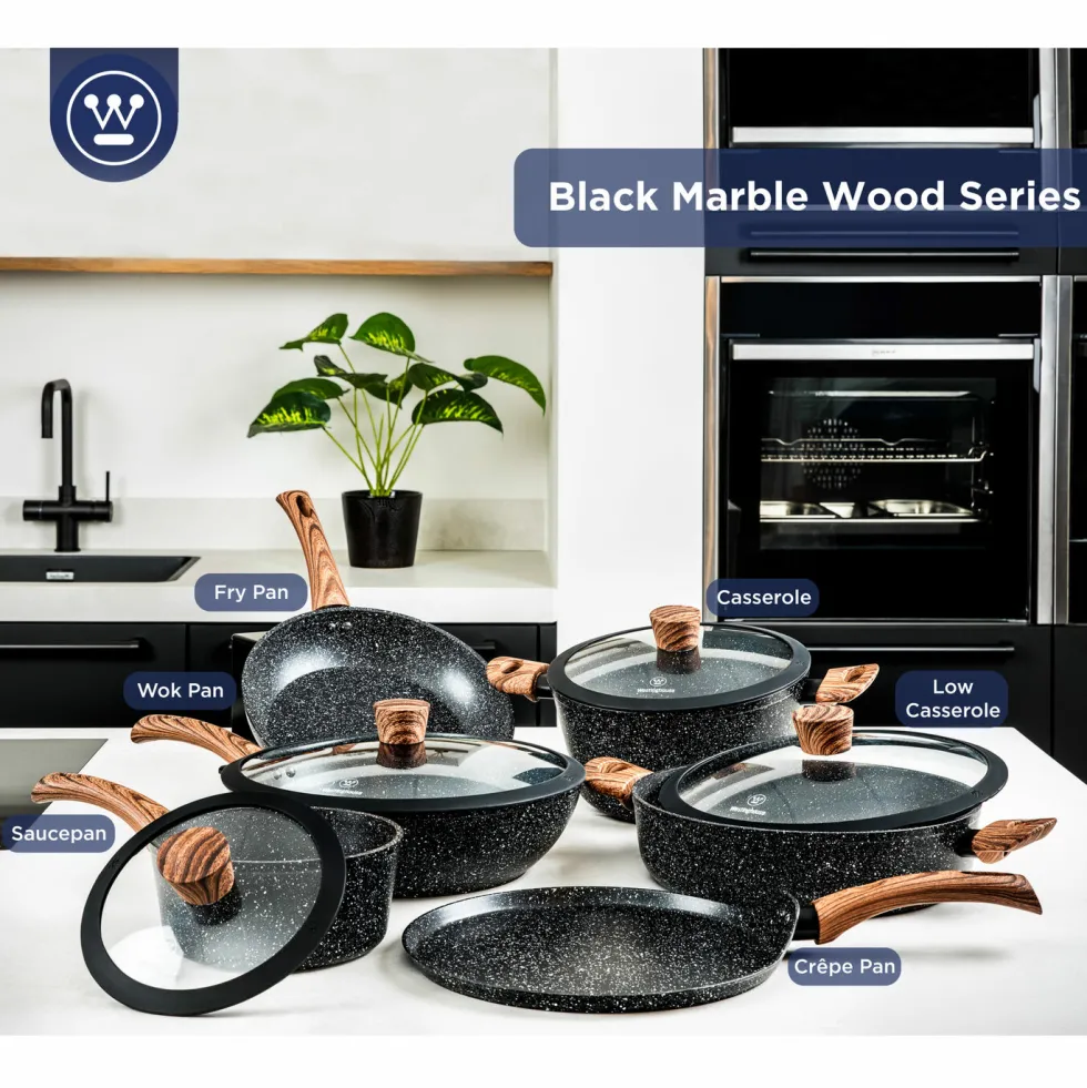 Pannenkoekenpan 26 cm Black Marble Wood Westinghouse