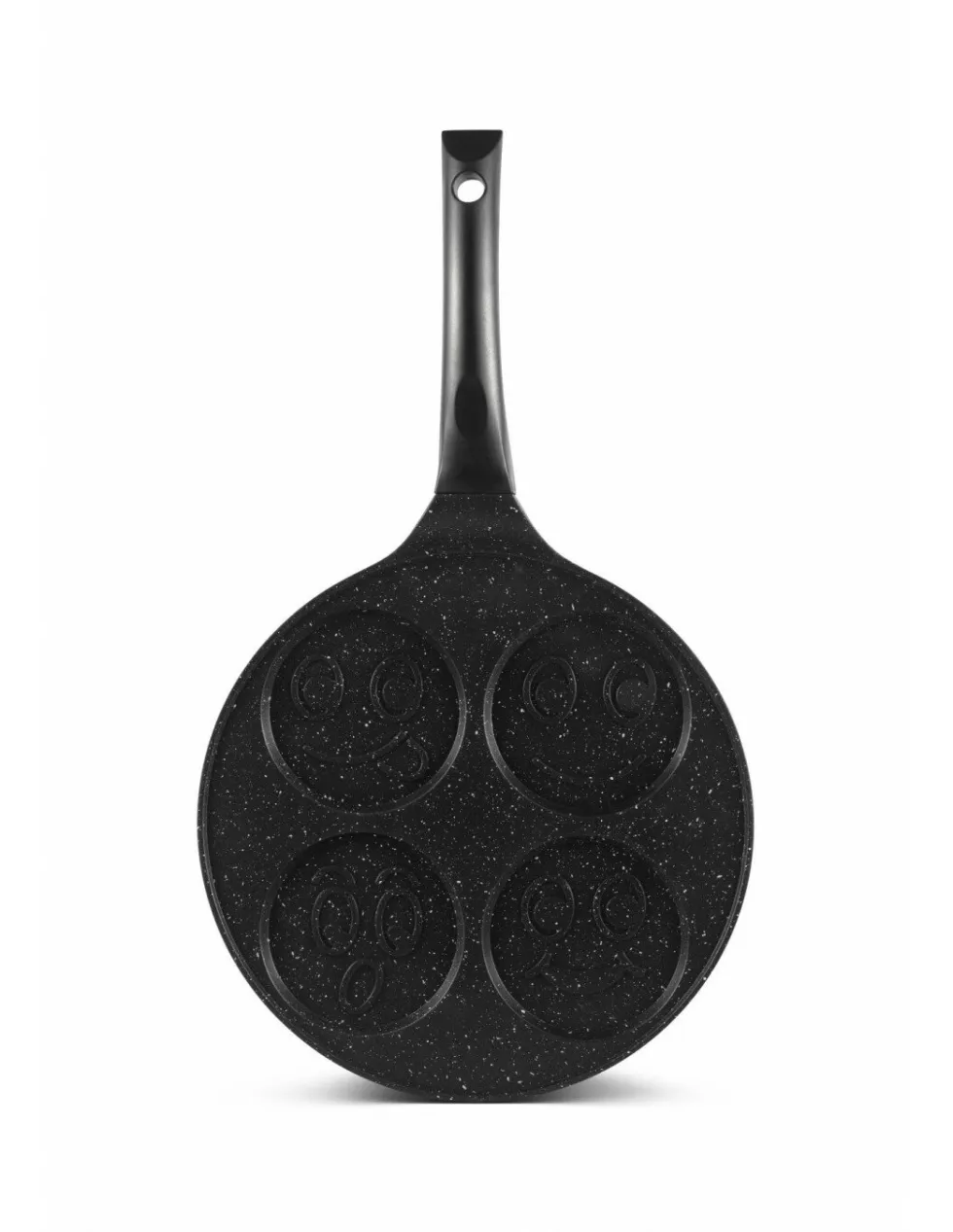 Pannenkoekenpan Keramische Coating 26 cm 4 Kops Smiley Edënbërg Stonetec Line