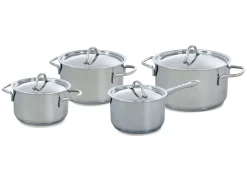 Pannenset BK Profiline RVS 8-delig