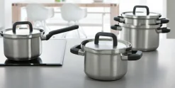 Pannenset 8-delig BK Flow Cool RVS