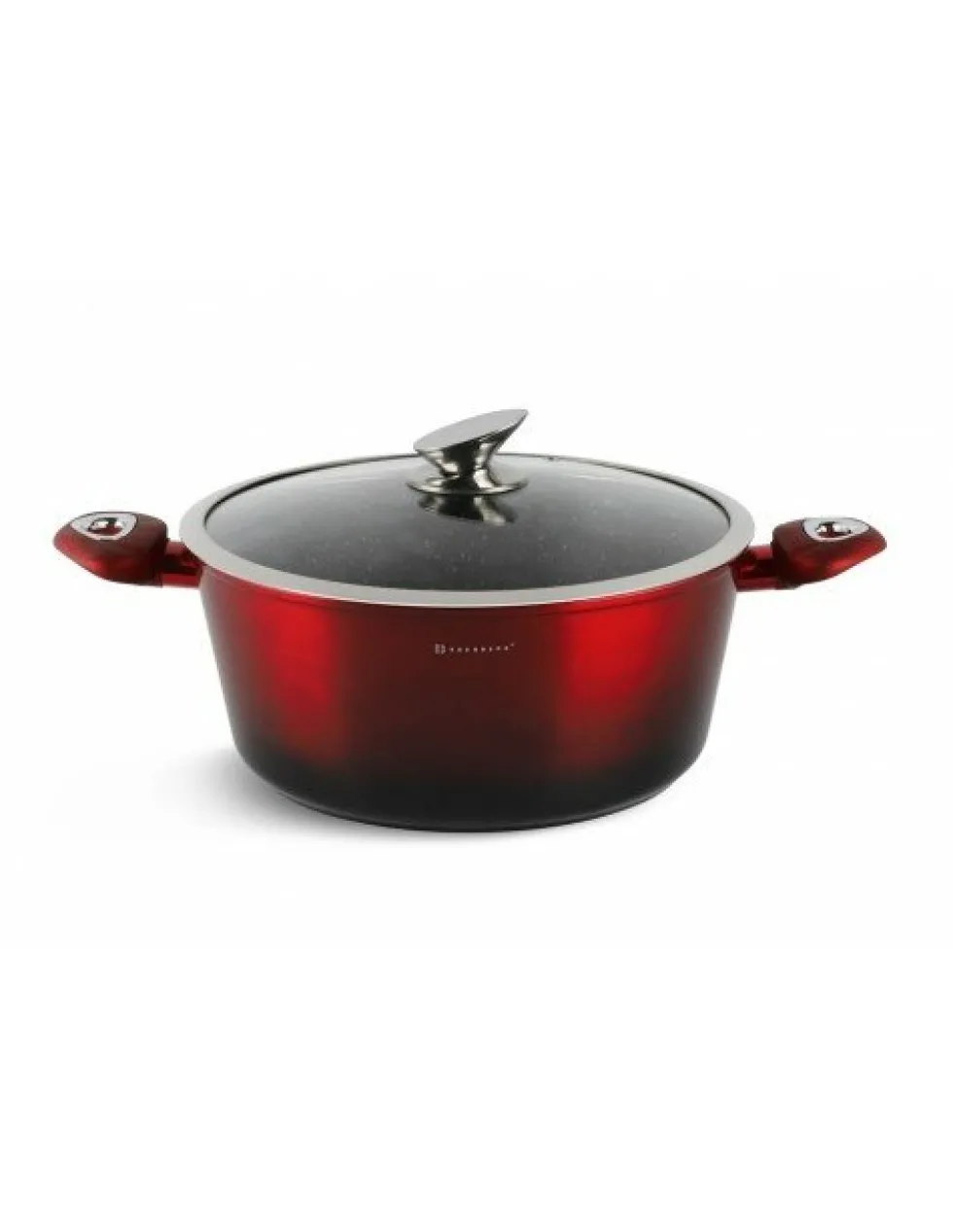 Pannenset Luxe 6-Delig Rood-Zwart-Metallic Edënbërg Red Line