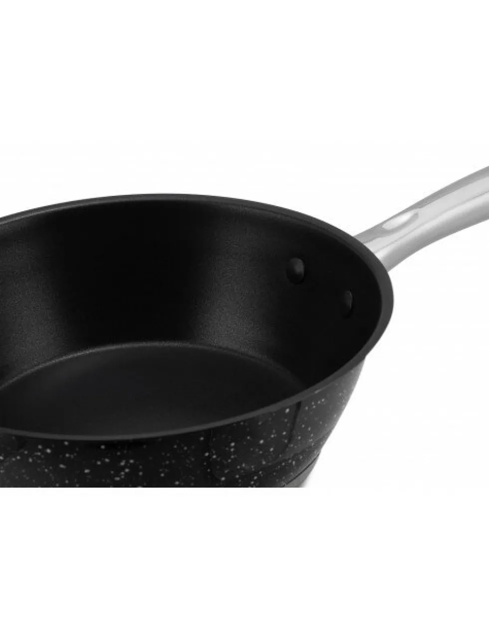 Pannenset Luxe 12-Delig RVS Sandwichbodem Black Line Edënbërg
