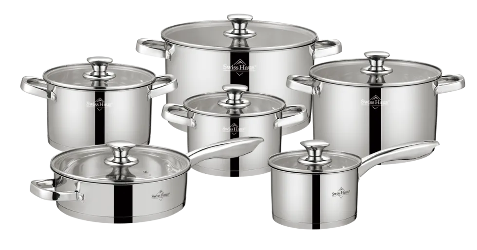 Pannenset RVS 12-delig Premium