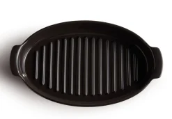 Papillote ovenschaal met deksel 41 cm Emile Henry Fusain