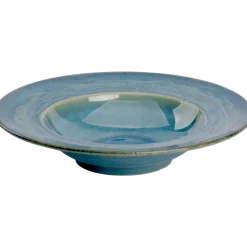 Pastabord brede rand 27 cm groen Miami