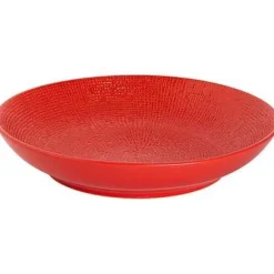 Pastabord 23 cm rood Cubical
