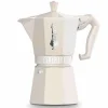 Percolator Moka Express Bialetti cream 6-kops