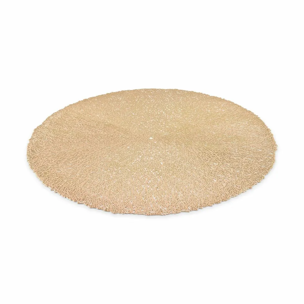 Placemat 38 cm goud rond Vene