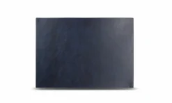 Placemat 43 x 30 cm Lederlook Blauw Layer