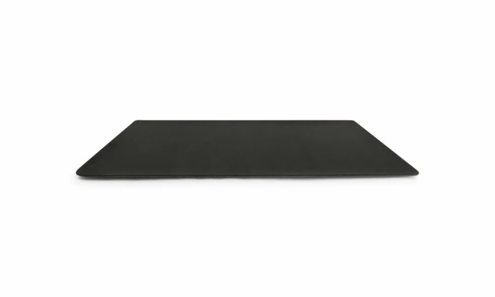 Placemat 43 x 30 cm Leder Zwart Dinner