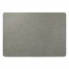 Placemat 43 x 30 cm Structuur Grijs Layer