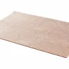 Placemat 30 x 45 cm Structuur Roestbruin Blanco
