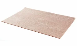 Placemat 30 x 45 cm Structuur Roestbruin Blanco