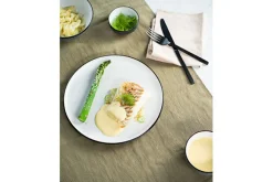 Plat bord 27,5cm Ciel Blanc
