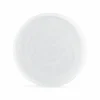 Plat bord 33 cm wit Twirl