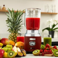 Retro Blender Smoothie Maker Rood Westinghouse