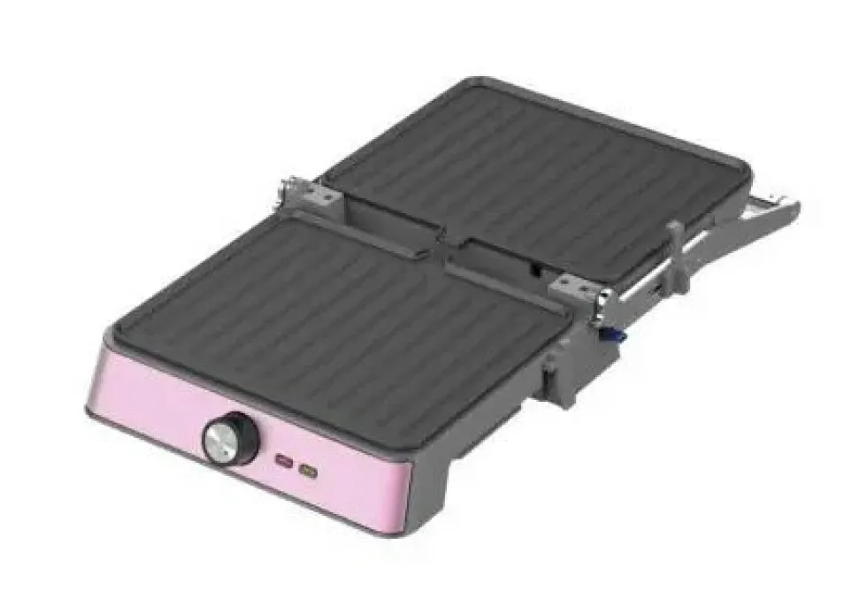 Retro Contactgrill Roze Westinghouse