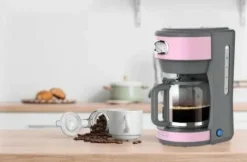 Retro Filterkoffie machine Roze Westinghouse