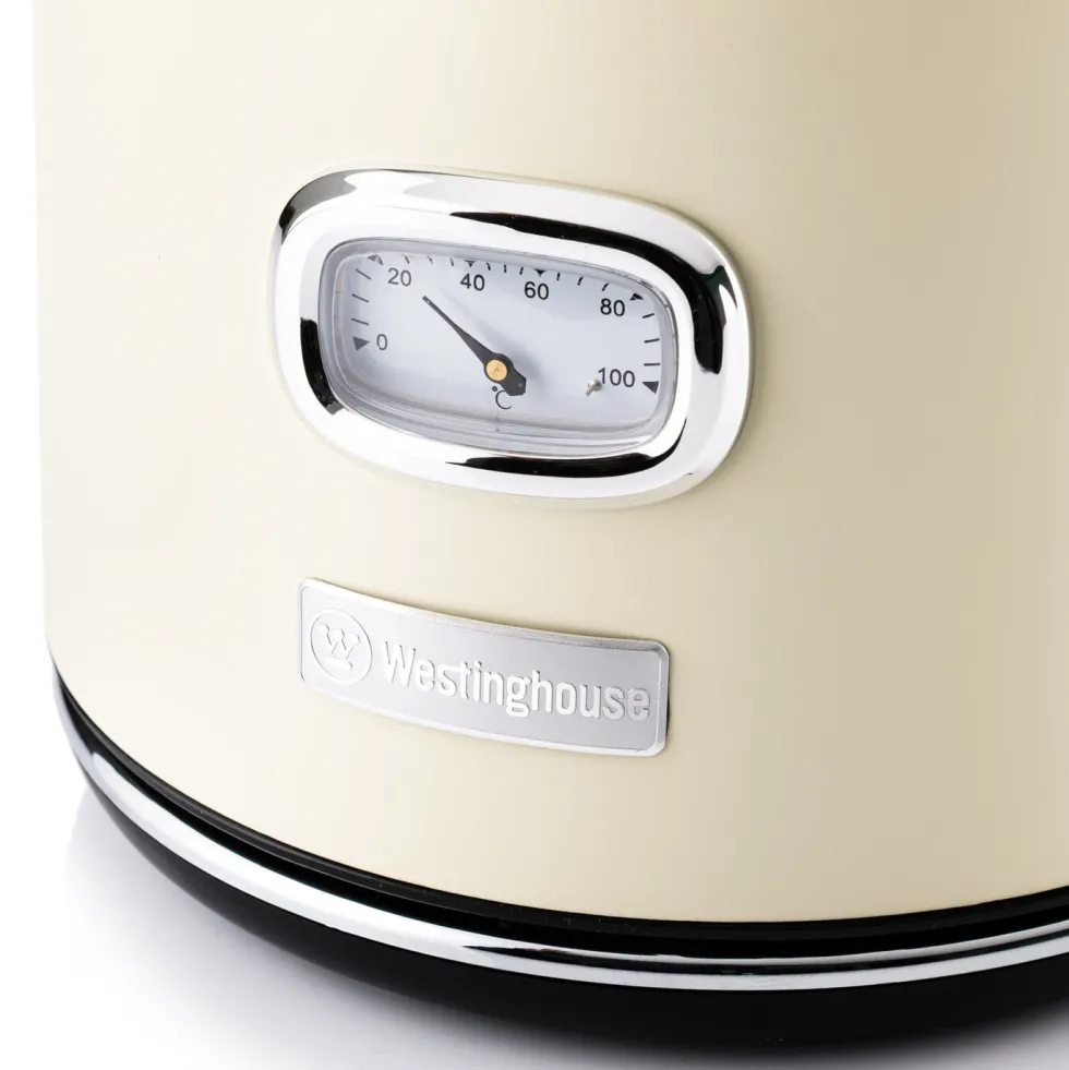 Retro Waterkoker 1,7 liter Crème Westinghouse