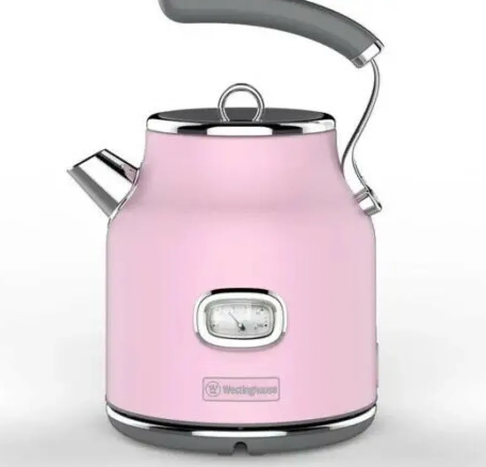 Retro Waterkoker 1,7 liter Roze Westinghouse