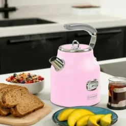 Retro Waterkoker 1,7 liter Roze Westinghouse